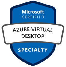 Microsoft Certified: Azure Virtual Desktop Specialty